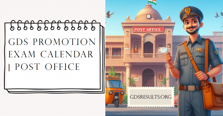Postal Forum | India Post News, Rules & Community Discussions 5 GDS Promotion Exam Calendar 2026 | Post Office | Indiapost