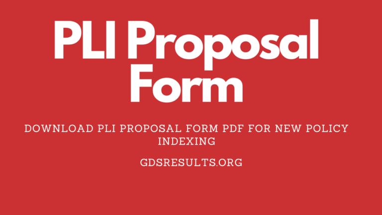 Postal Forum | India Post News, Rules & Community Discussions 9 PLI Proposal-Form