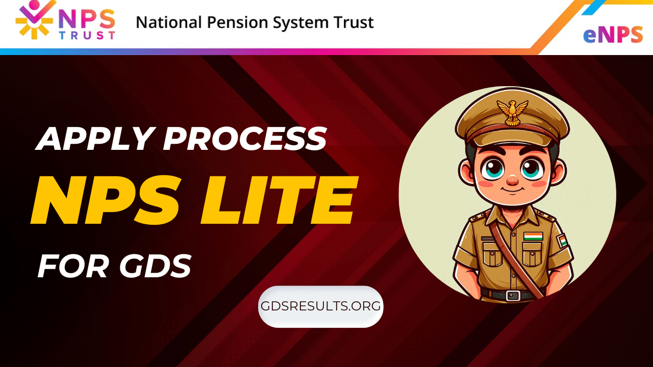 How to Apply PRAN Card (NPS Lite) For Gramin Dak Sevaks 2024?