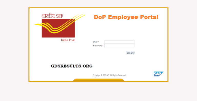 Indiapost SAPEP Employee Portal