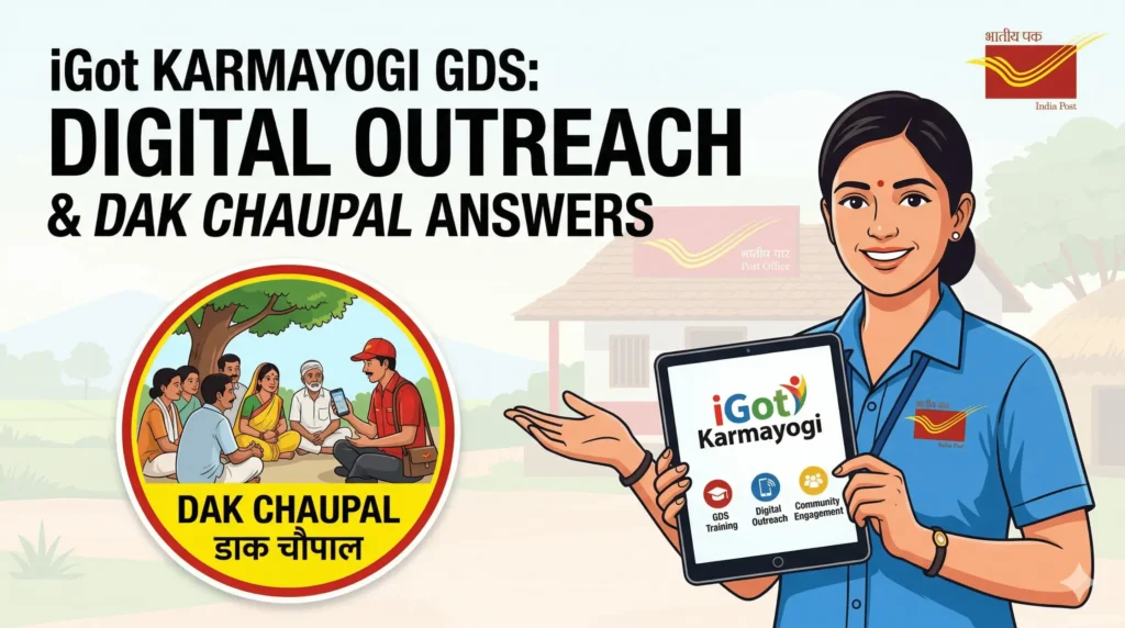 iGot Karmayogi Gramin Dak Sevak: Digital Outreach and Dak Chaupal Answers